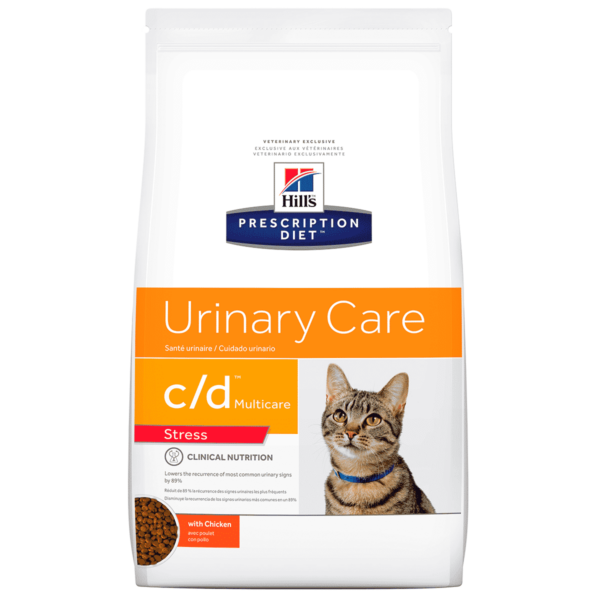 hill's urinary care c/d multi stress para gato