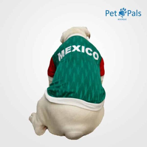 playera mexico futbol para perro