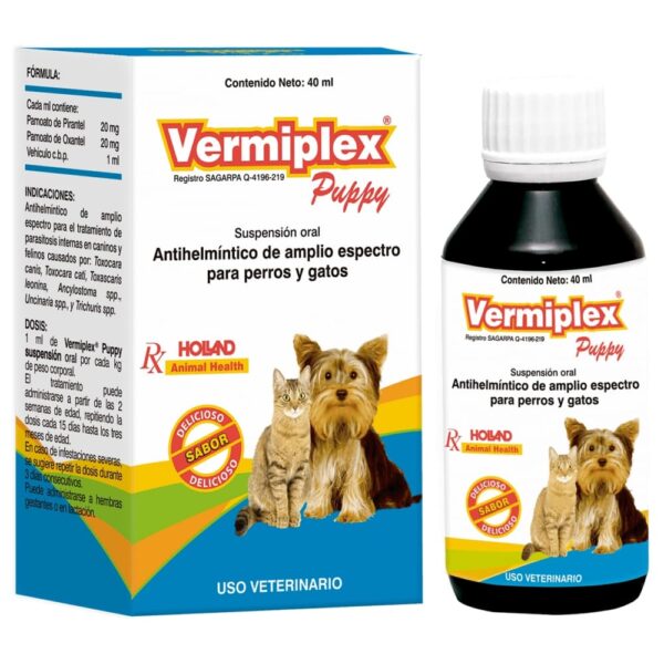 Vermiplex puppy suspensión