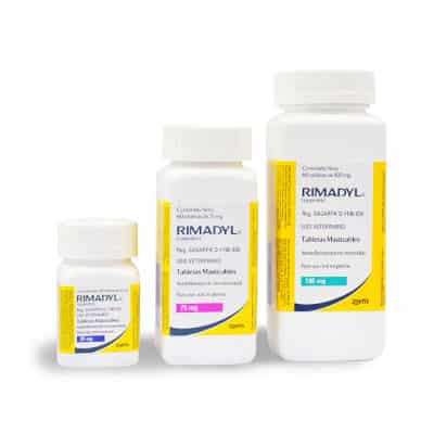 Rimadyl 25 mg. 75 mg. y 100 mg