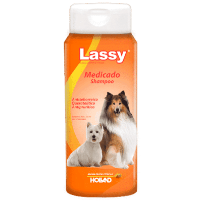 shampoo lassy medicado