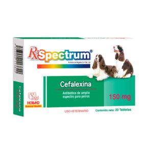 Cefalexina Spectrum con 20 tabletas
